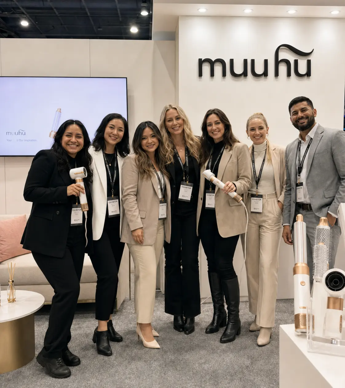 The Muuhu team designing high-performance skincare solutions