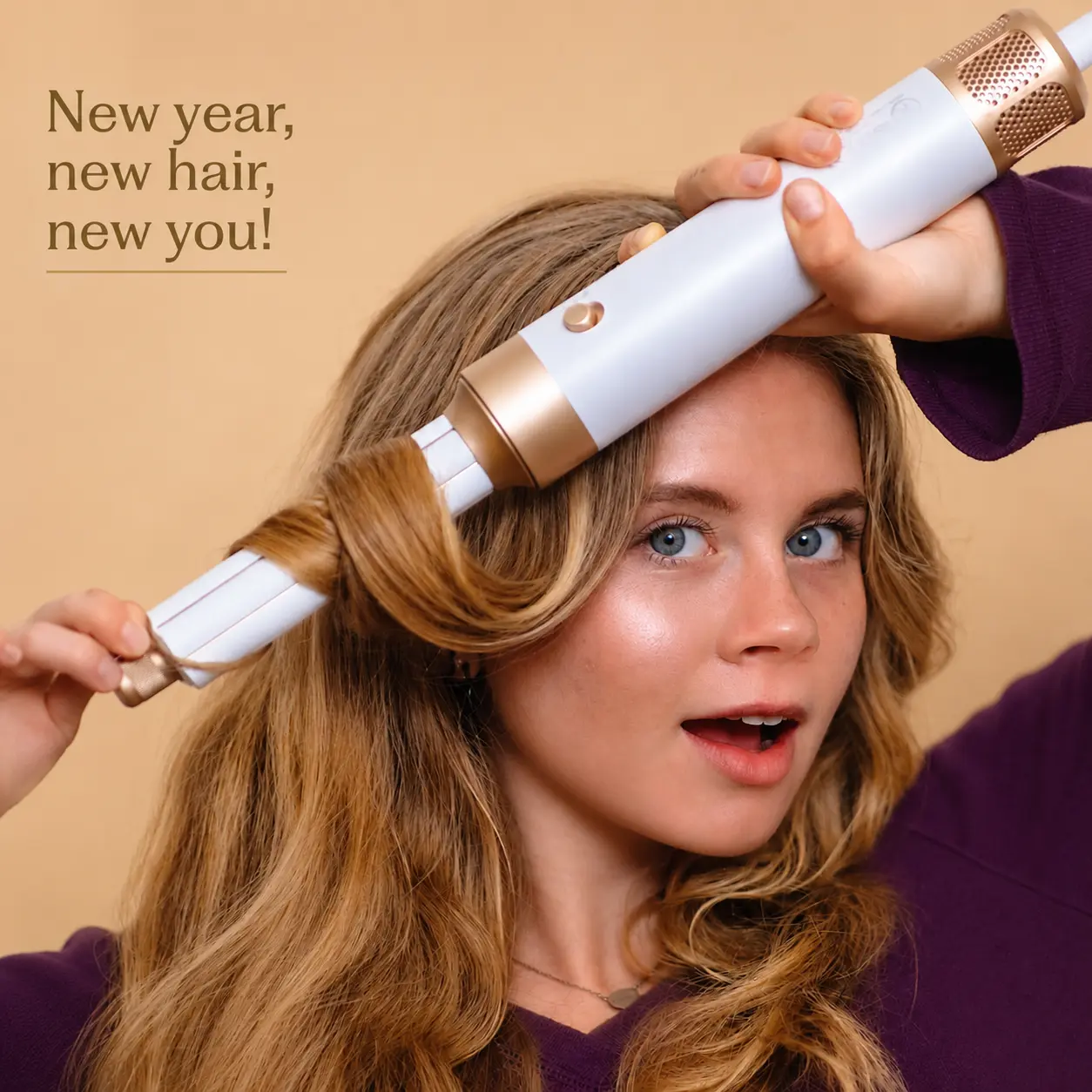 Curling wand attachment